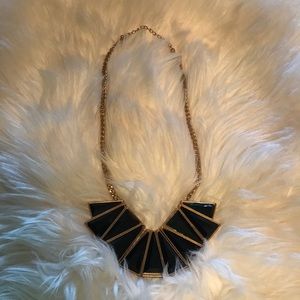 Black and Gold Necklace